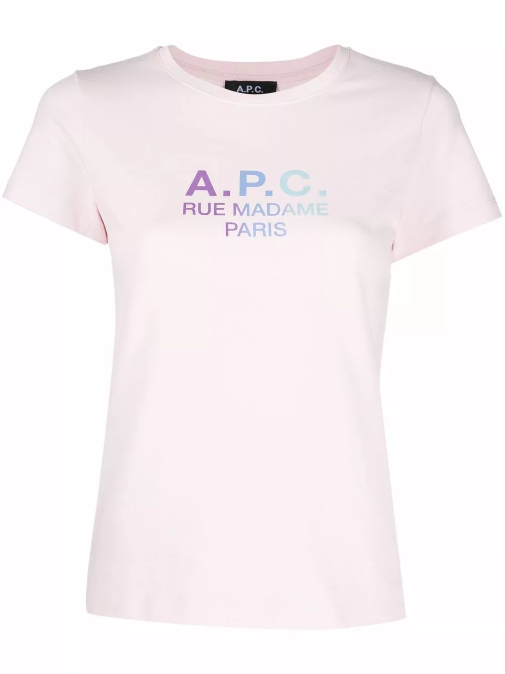 Affordable A.P.C. Rue Madame Paris cotton T-shirt Women 0113