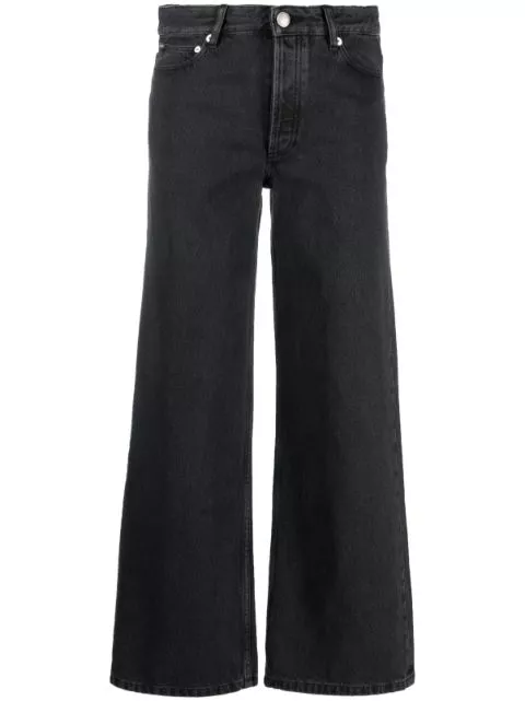 A.P.C. mid-rise cropped jeans Women 0115