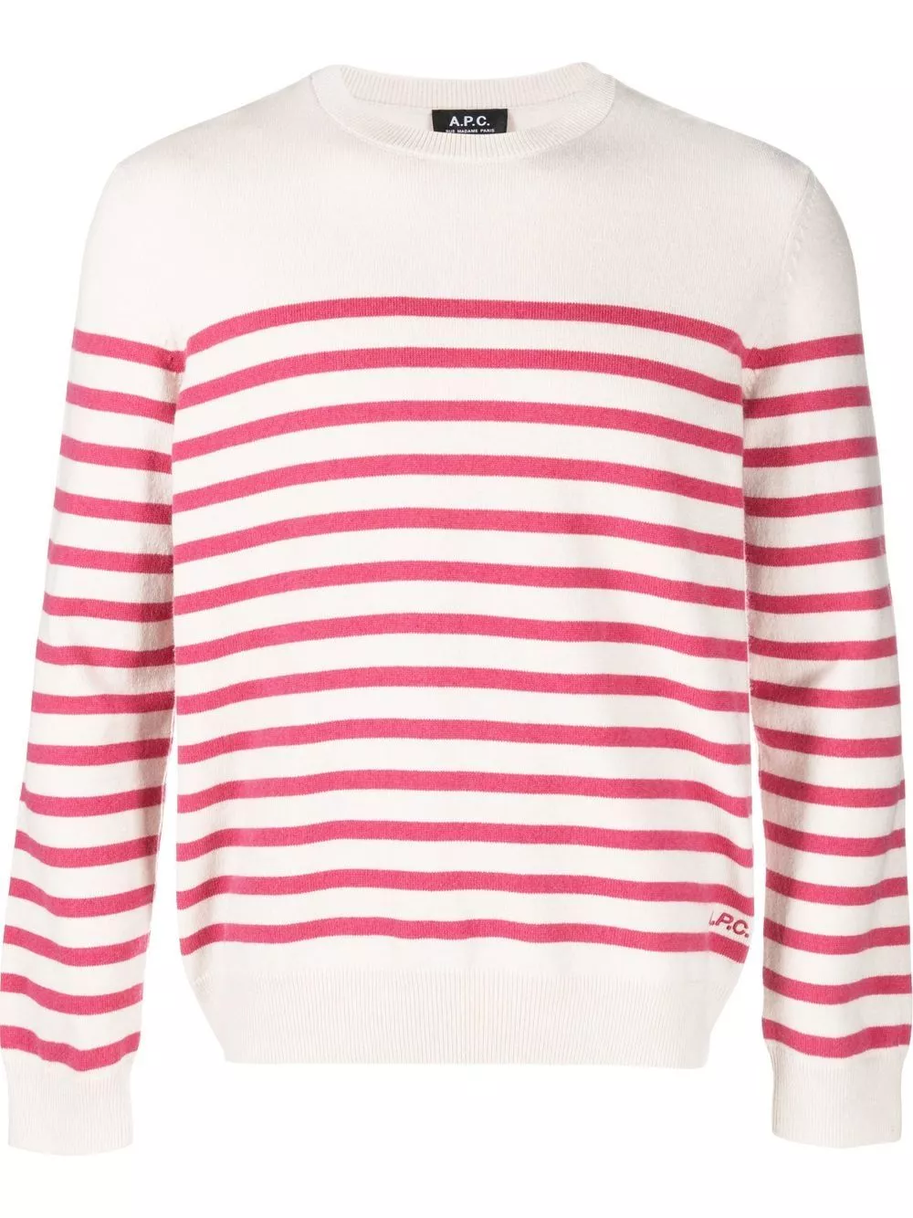 Cheap A.P.C. stripe knitted jumper Women 0113