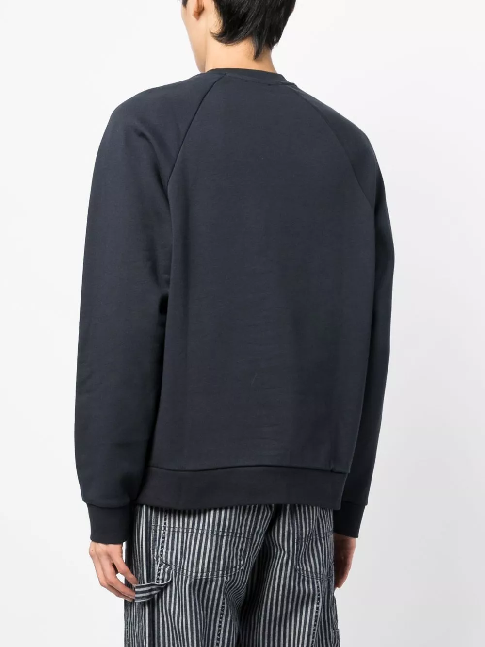 Cheap A.P.C. Shaun tartan-logo sweatshirt Men 0113