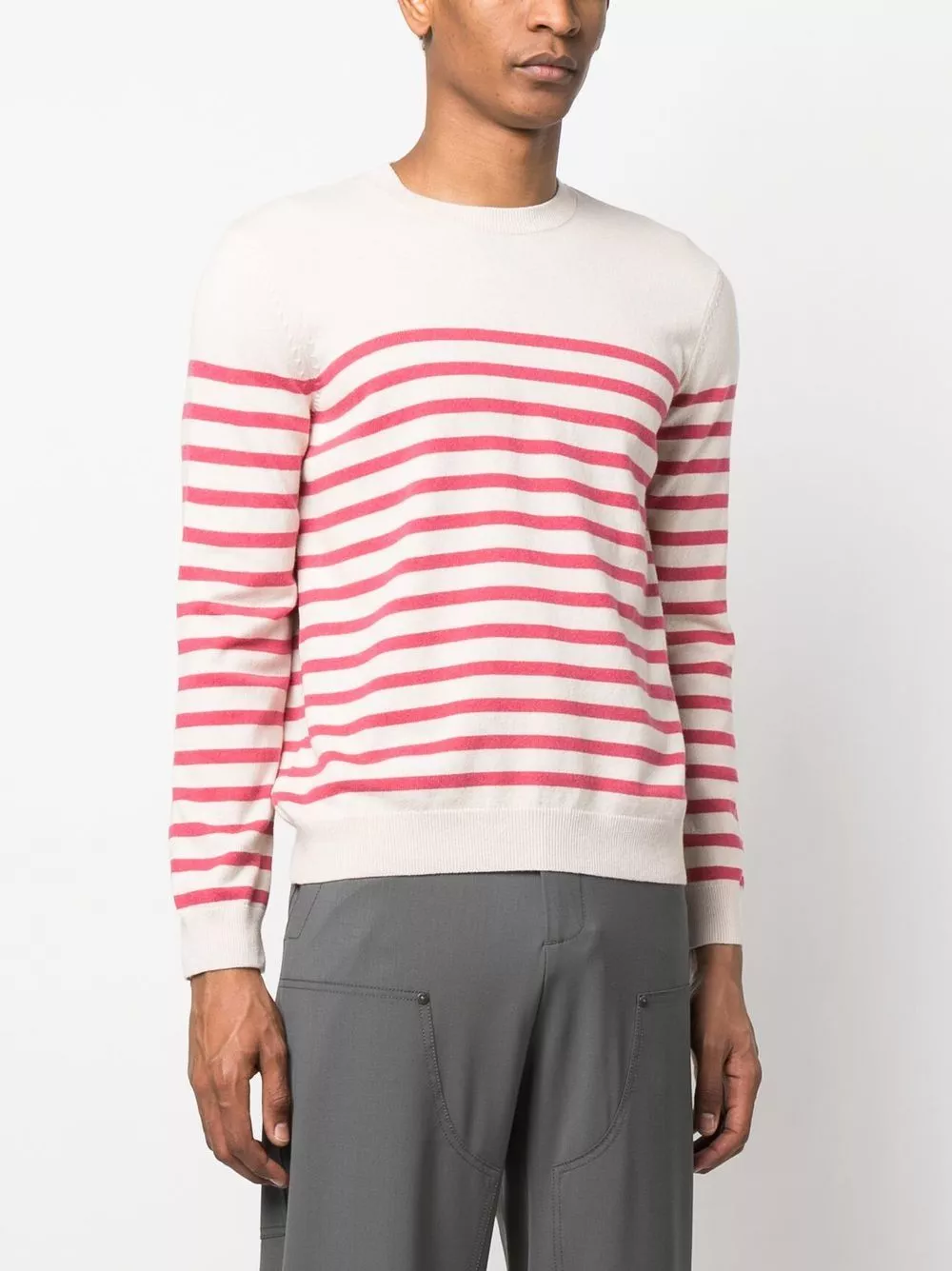 Cheap A.P.C. stripe knitted jumper Women 0113