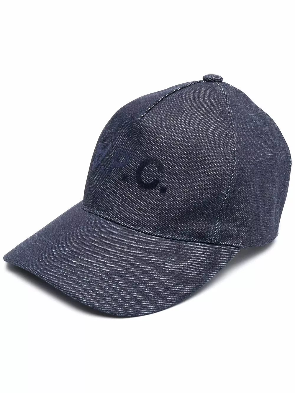 Cheap A.P.C. logo-print denim cap Women 0116