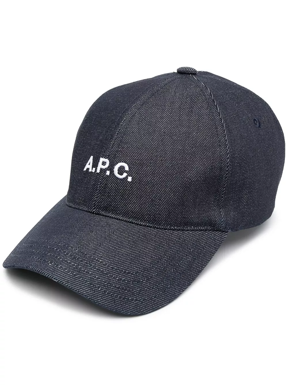 Cheap A.P.C. logo-print denim cap Women 0116