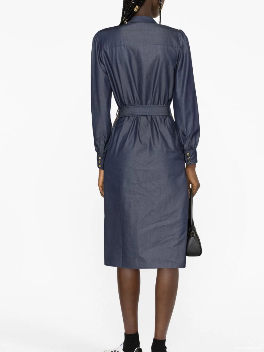 Cheap cotton belted A.P.C. shirtdress Women Liane 0304