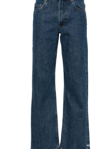 cotton A.P.C. Women straight-leg jeans 0312