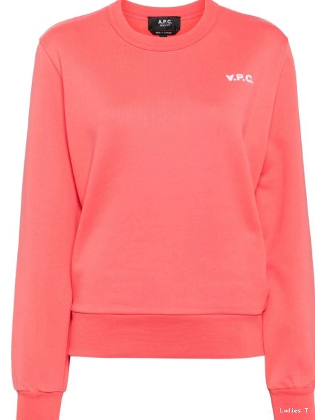 logo-print A.P.C. Women sweatshirt cotton 0311