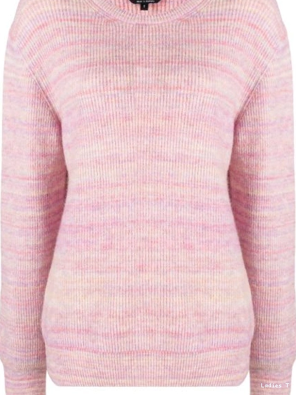 Affordable A.P.C. jumper Women crew-neck marl-knit 0315