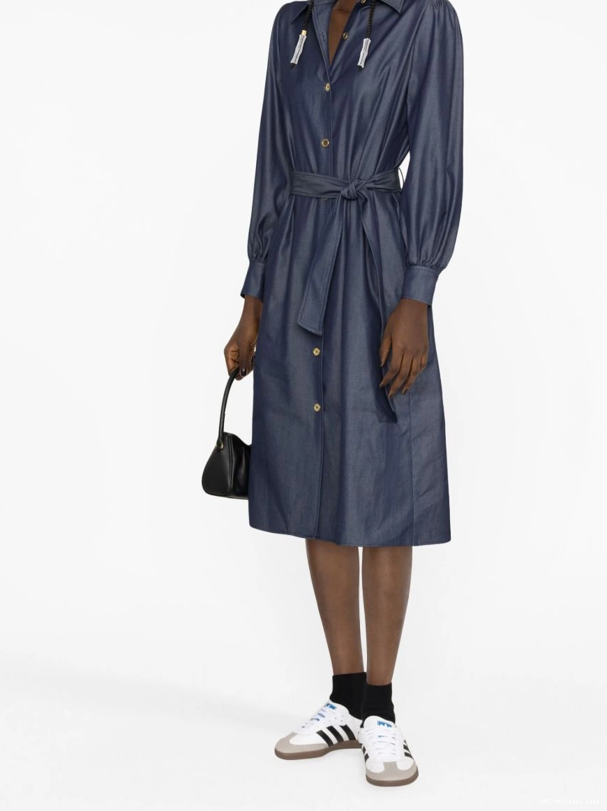 Cheap cotton belted A.P.C. shirtdress Women Liane 0304