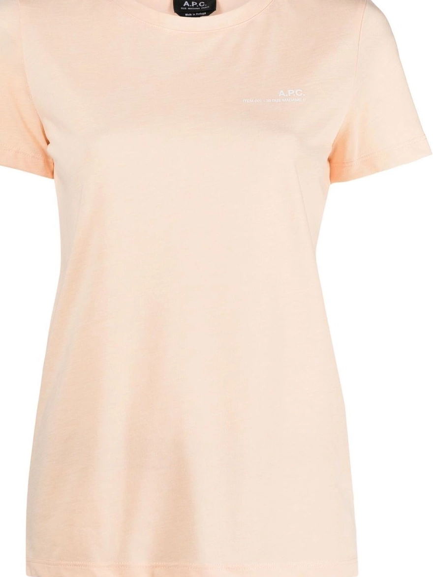 Affordable Women A.P.C. T-shirt logo-print 0316