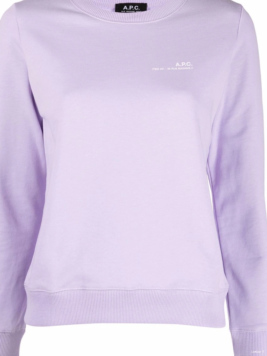 Affordable Women embroidered-logo sweatshirt A.P.C. 0315