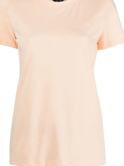 Affordable Women A.P.C. T-shirt logo-print 0316