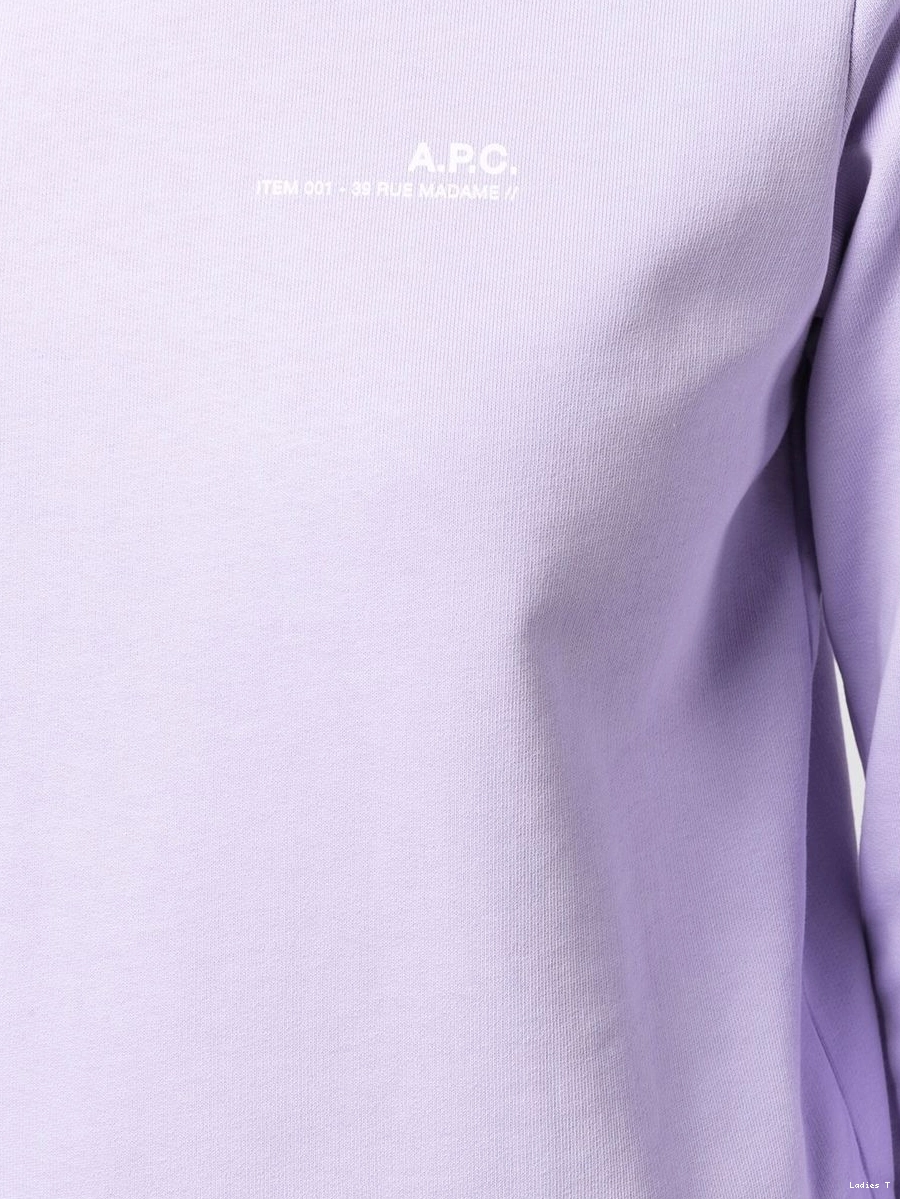 Affordable Women embroidered-logo sweatshirt A.P.C. 0315