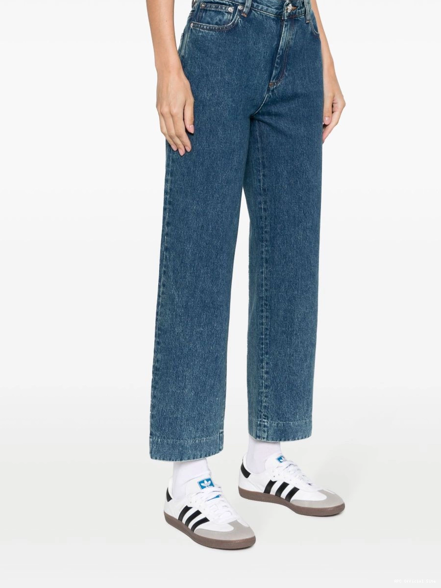 Affordable straight-leg jeans A.P.C. cropped Women 0308