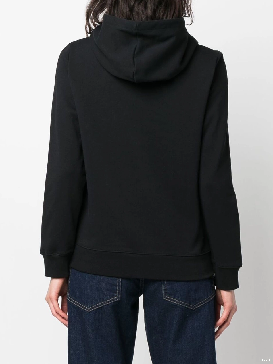 Affordable embroidered-logo Women A.P.C. detail hoodie 0308