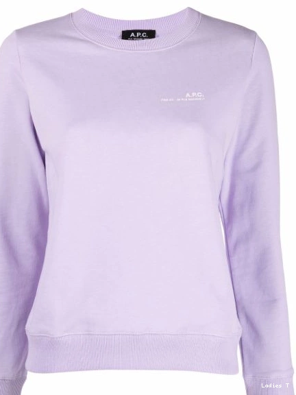 Affordable Women embroidered-logo sweatshirt A.P.C. 0315