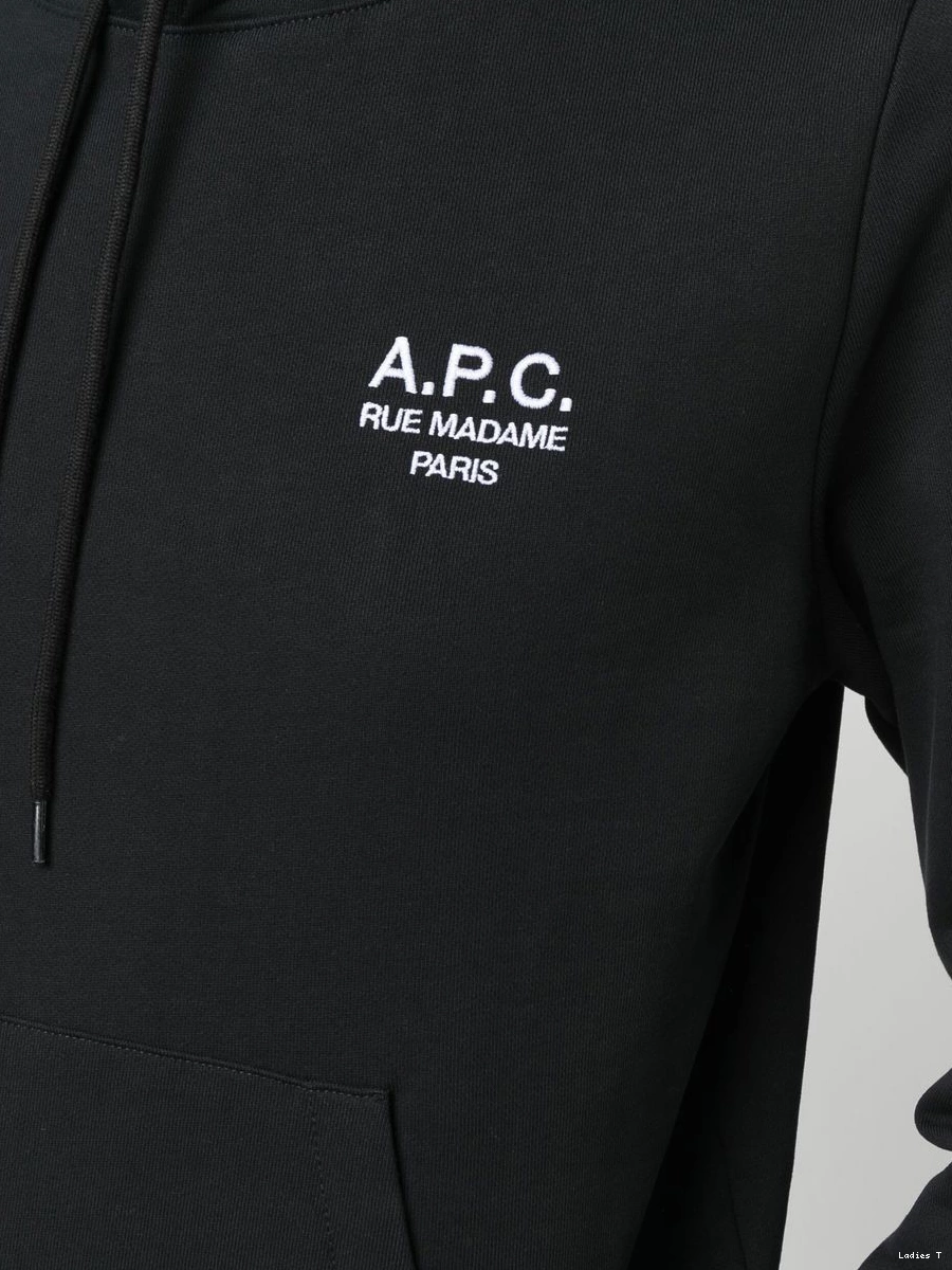 Affordable embroidered-logo Women A.P.C. detail hoodie 0308