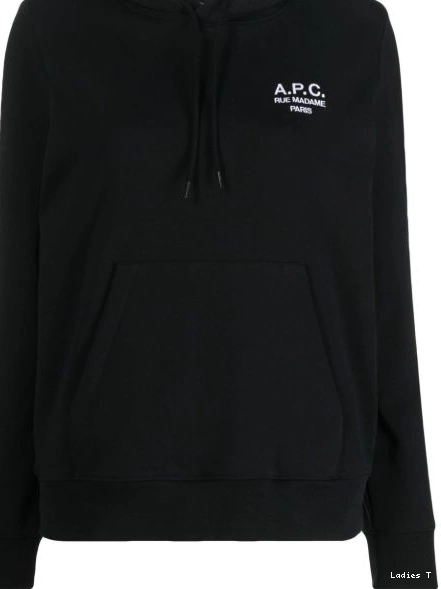 Affordable embroidered-logo Women A.P.C. detail hoodie 0308