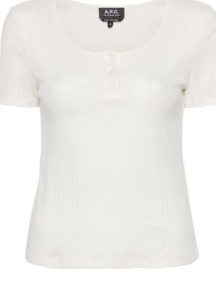 Cheap Women A.P.C. T-shirt Luna cotton 0307