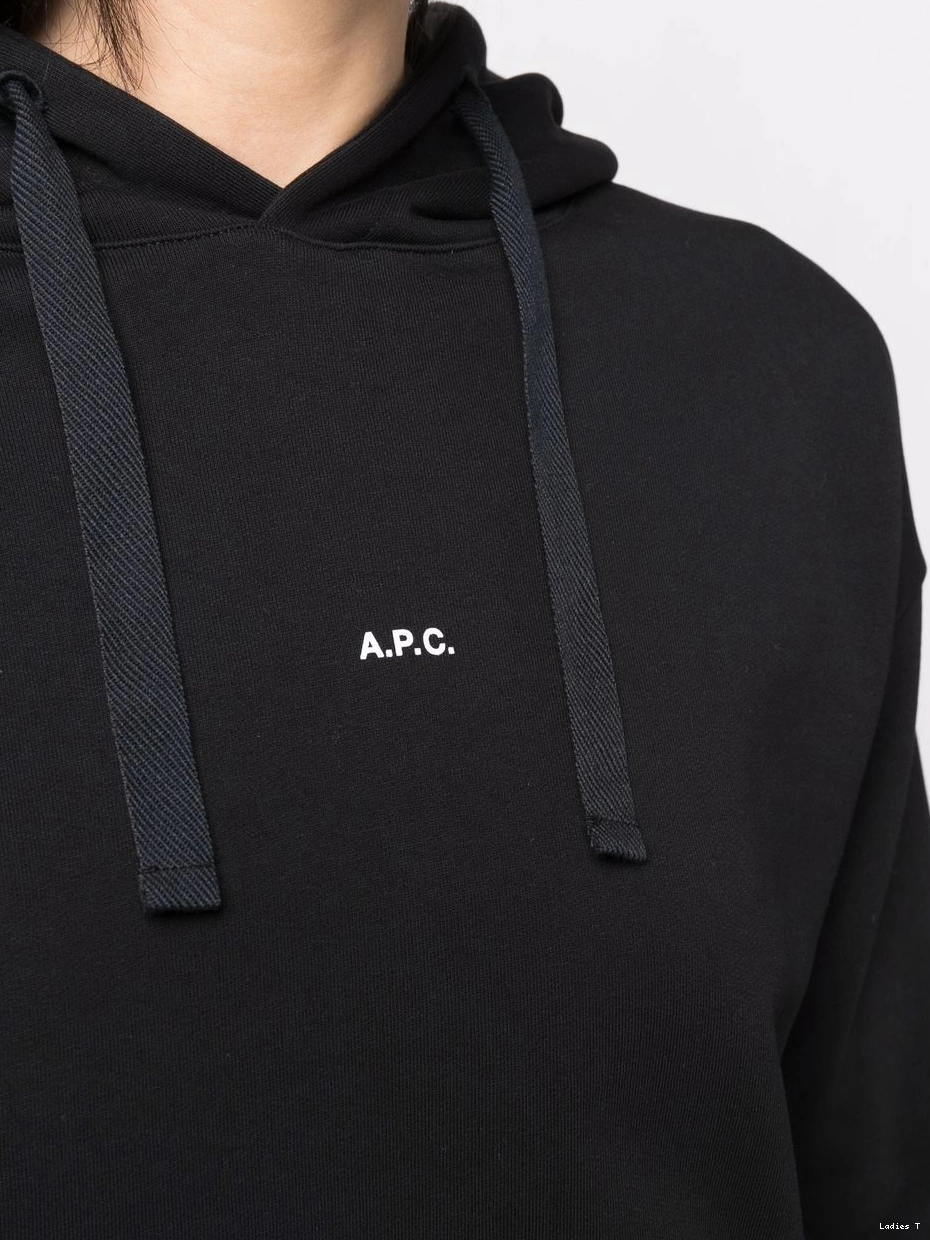 Cheap Women hoodie logo-print A.P.C. Christaina 0313