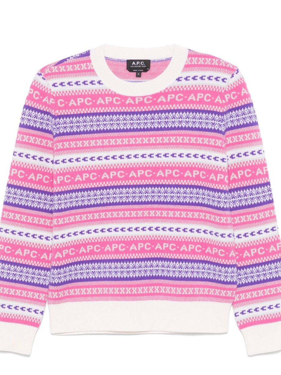 Affordable Women A.P.C. jacquard sweater 0305